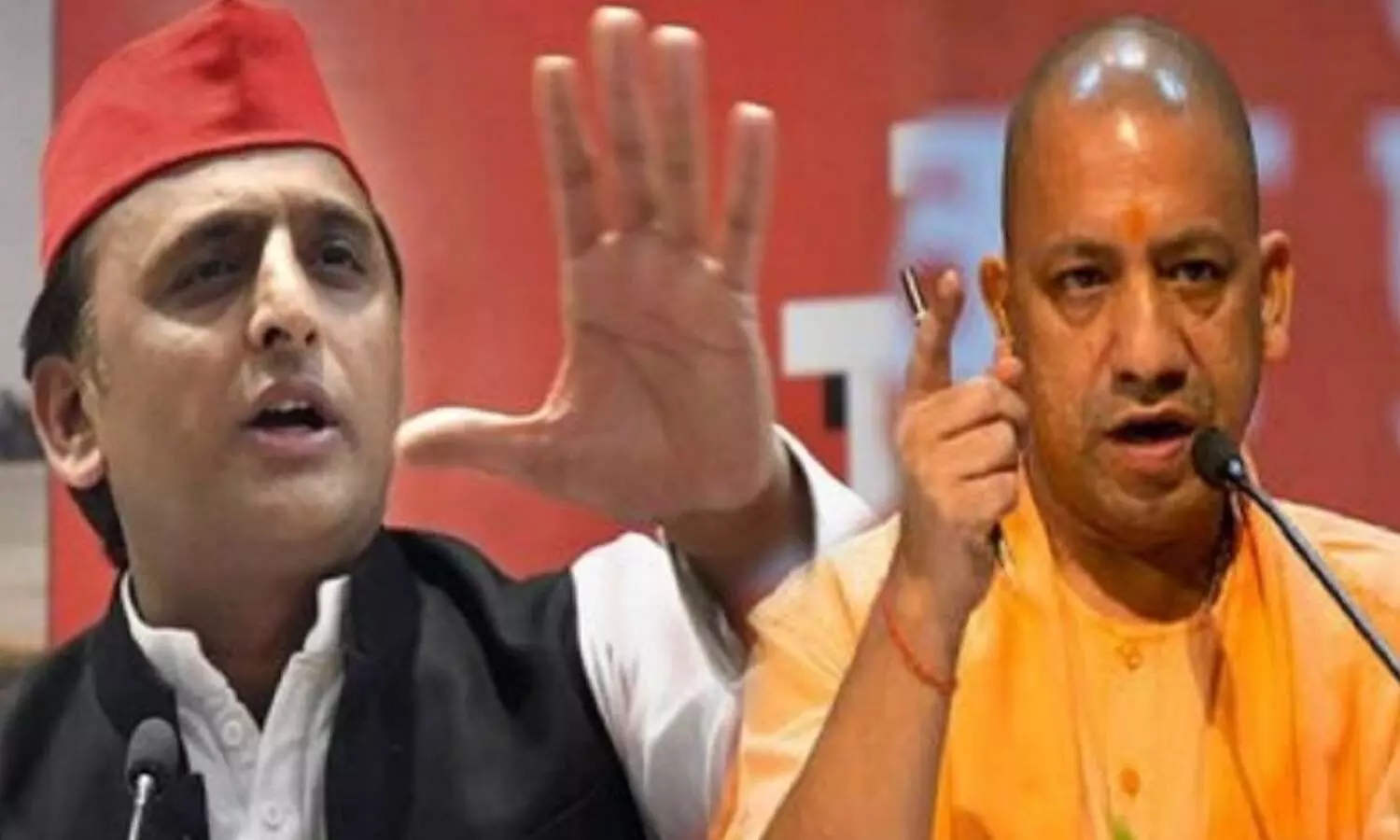 Akhilesh Yadav and CM Yogi