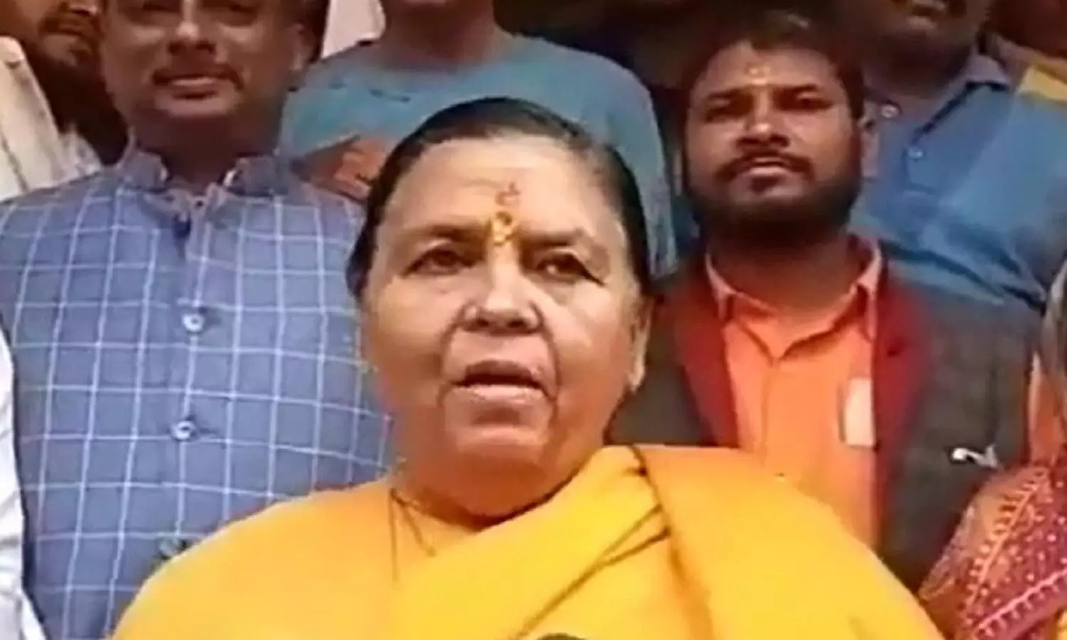 उमा भारती ने सीएम योगी आदित्यनाथ की तारीफ