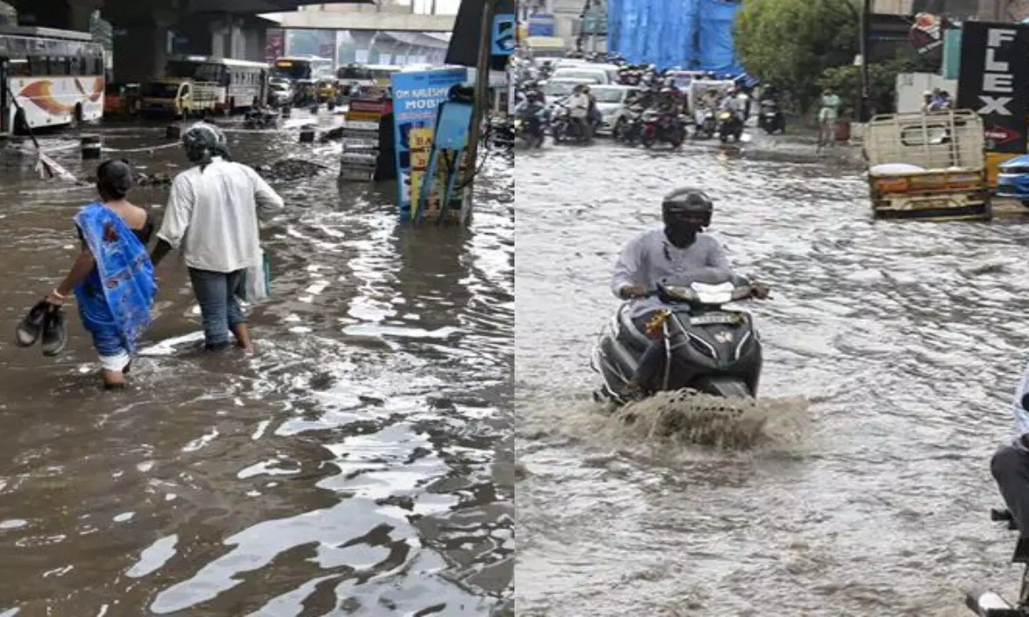 Heavy Rainfall In South India