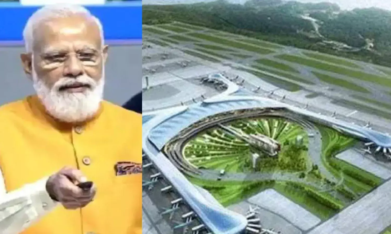 Jewar Airport Ka Shilanyas LIVE | Noida International Airport | PM Modi  News | Taja Khabar Aaj Ki Uttar Pradesh 2021 | Jewar Airport Ka Shilanyas  LIVE: थोड़ी देर में जेवर एयरपोर्ट