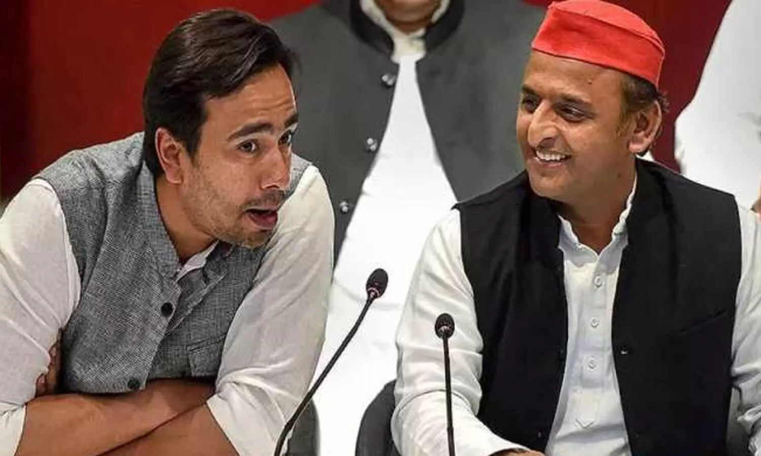 Akhilesh Yadav and Jayant Chaudhary