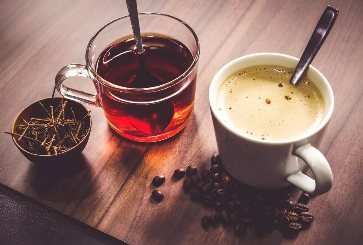 Drink tea and coffee in winter season(Concept Photo - Social Media)
