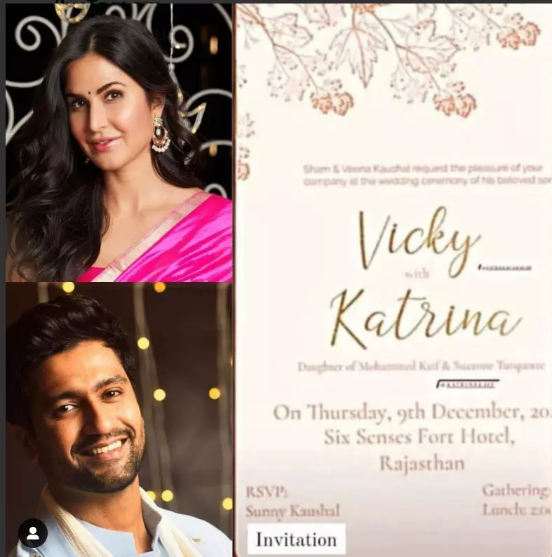 विक्की और कैटरीना की शादी में शाहरुख खान, अनुष्का शर्मा और ऋतिक रोशन होंगे शामिल ? अक्षय कुमार पहुंचे सिक्स सेंस फोर्ट