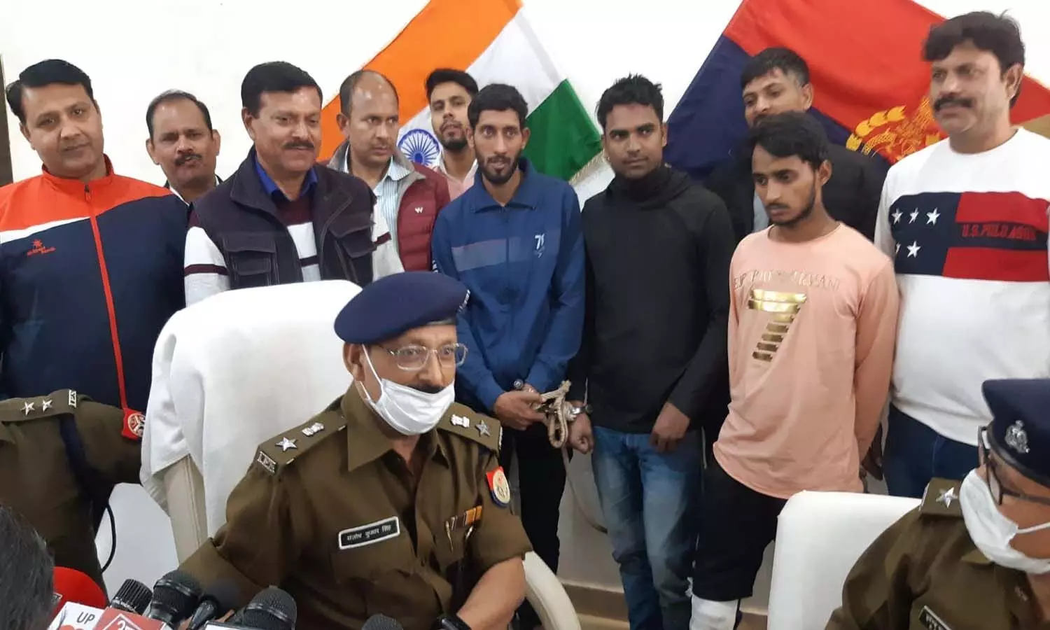 Bulandshahr Crime News: 3 prize shooters who opened fire on RLD leaders convoy arrested, car, 3 pistols, 11 cartridges recovered