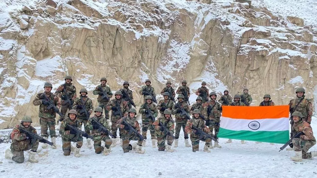 भारतीय सेना ने चीन को उसी की भाषा में दिया जवाब, गलवान घाटी की इस तस्वीर से सब साफ