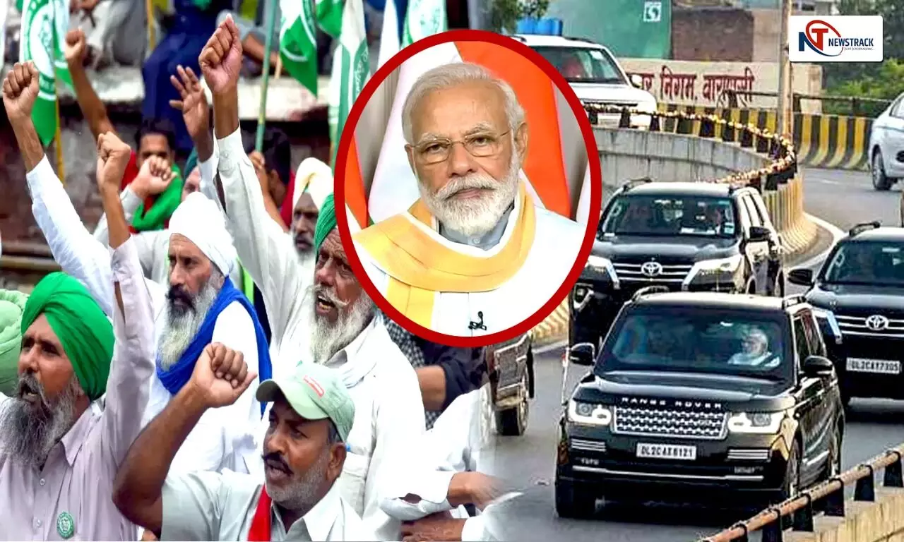 PM Modi Rally Canceled: Farmers stopped PM Modis convoy, Prime Ministers rally had to be canceled