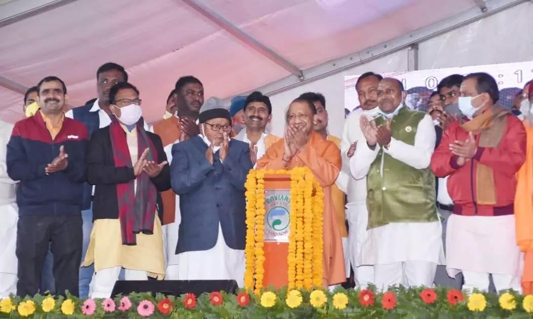 Chief Minister Yogi Adityanath gifted 20 development projects in Gorakhpur