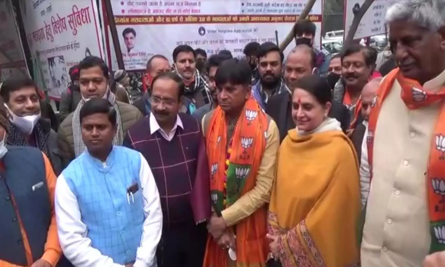 UP Election 2022: Two BJP candidates filed nomination in Shamli, said- security and development will remain issues