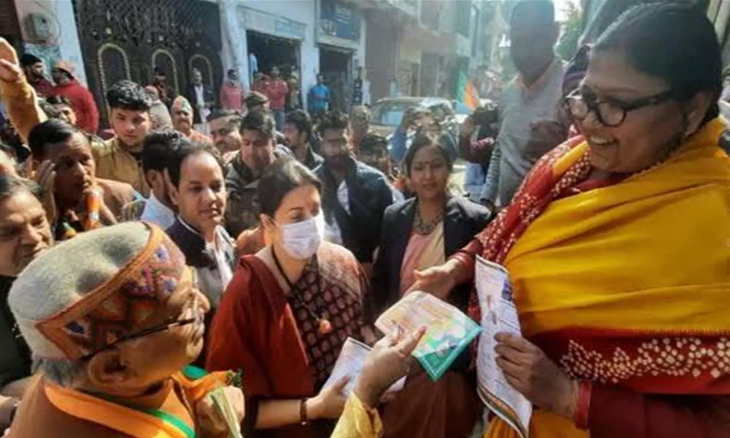 Smriti Irani In Meerut: Smriti Irani reached Meerut, said, the government of those who avenge selectively will not come