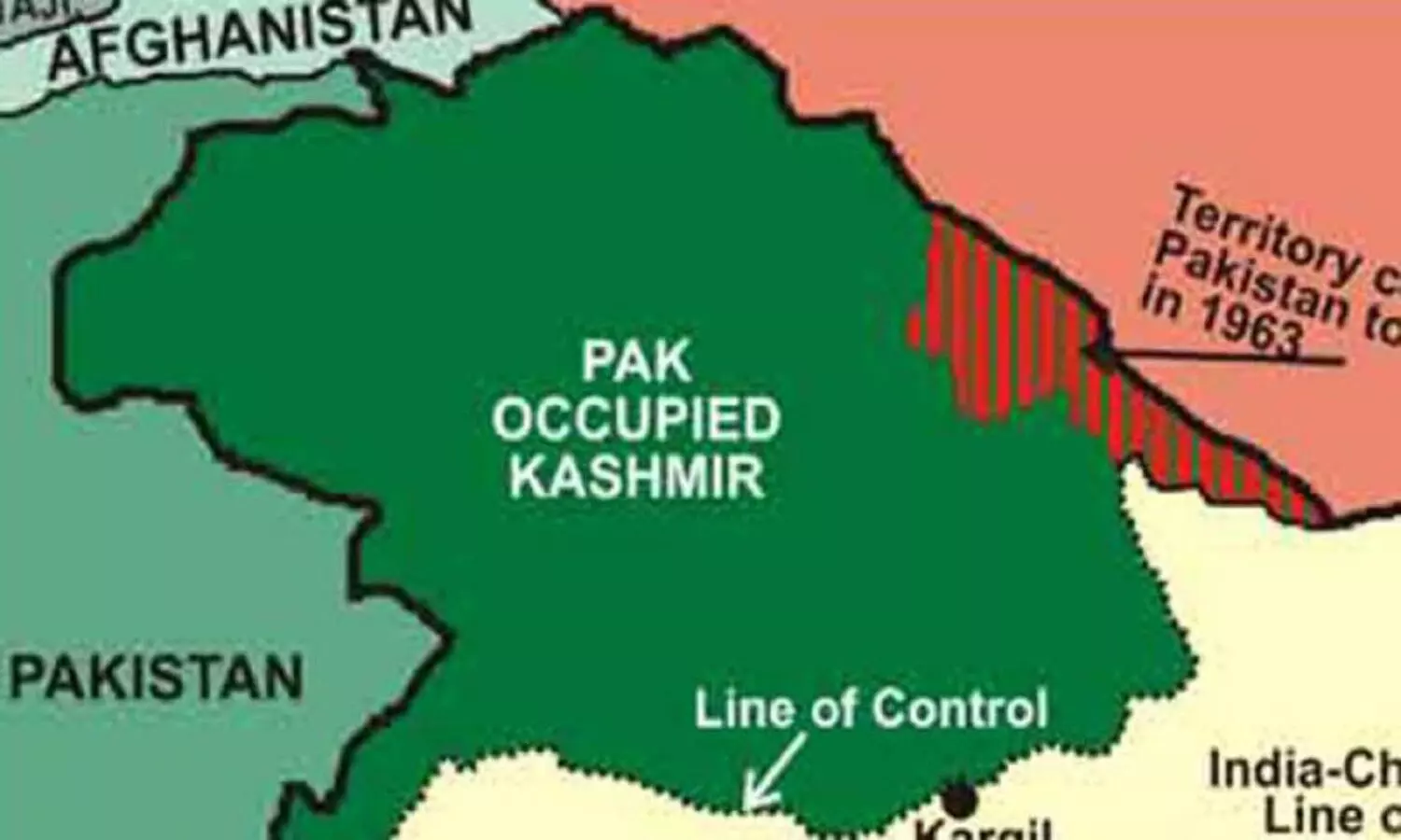 Pakistan occupied Kashmir