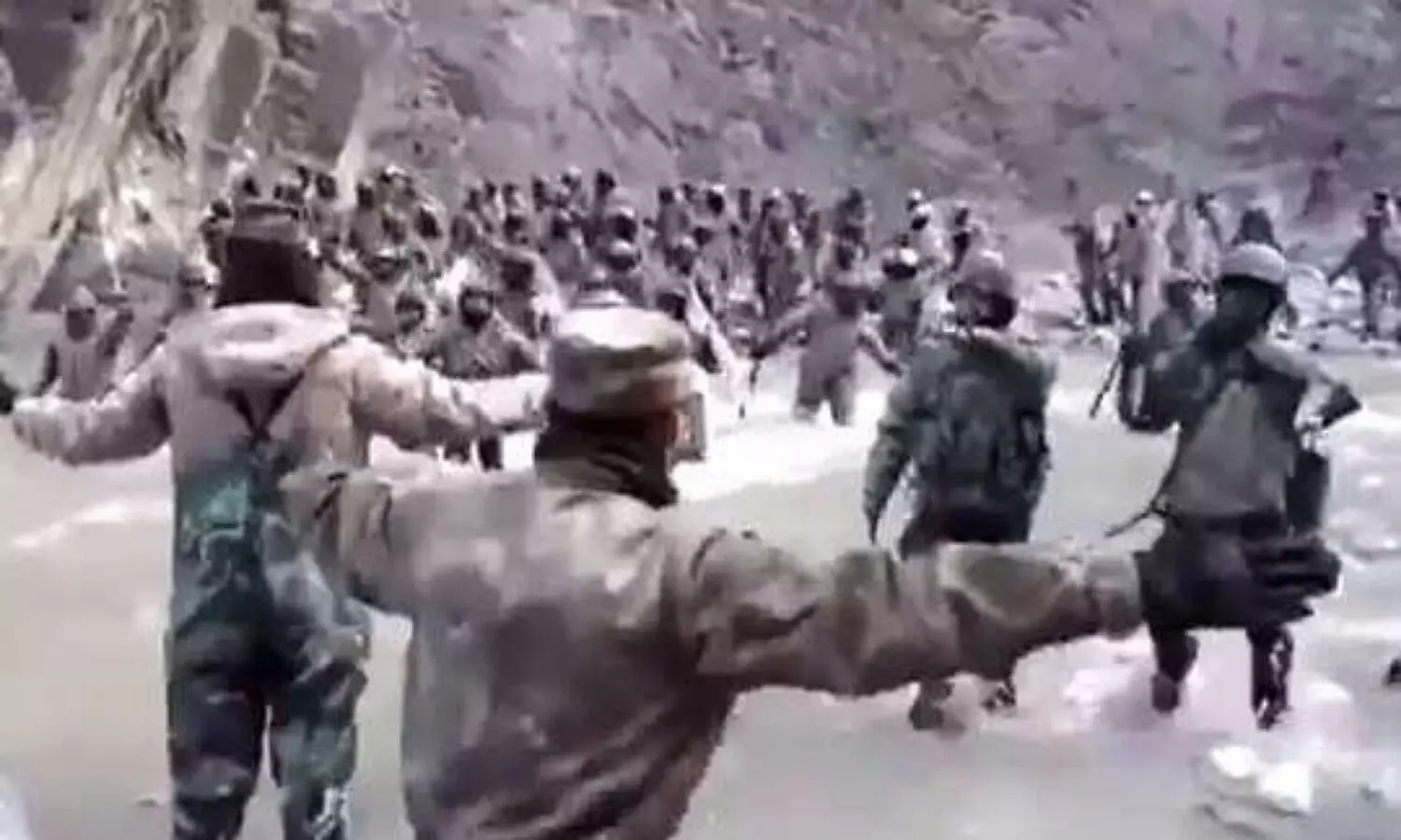 Chinese Troops killed in galwan river