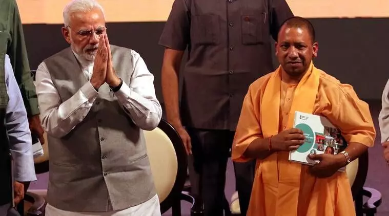 pm modi with cm yogi