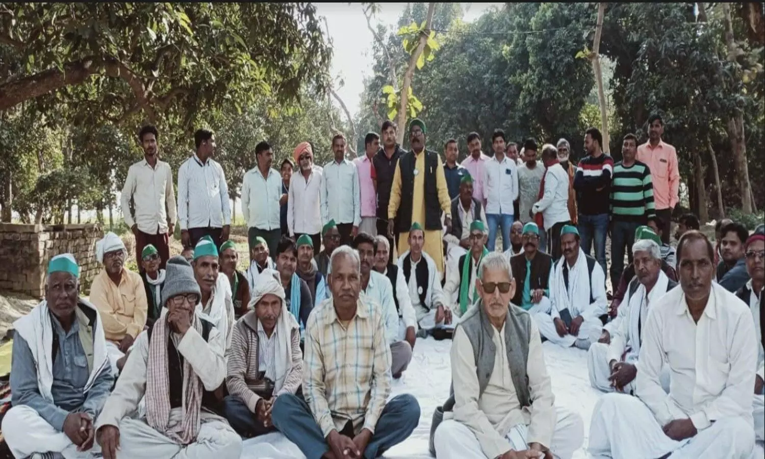 Farmers in Lakhimpur Kheri