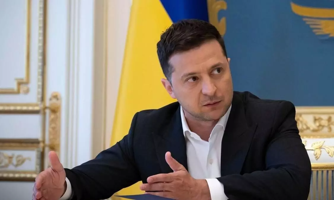 Ukraine President Volodymyr Zelensky