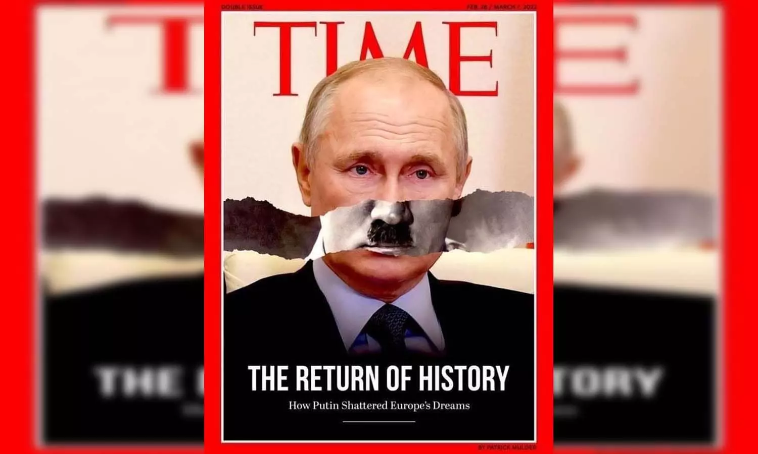 Fact check: Time magazine showed Putin as Hitler in its cover page, know what is the truth of this viral picture