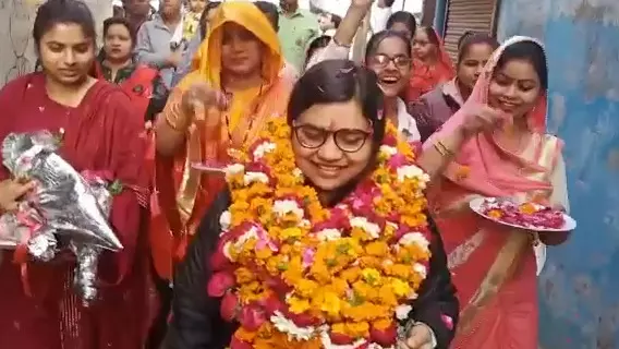 Isha of Gurusahaiganj in Kannauj returned home from Ukraine