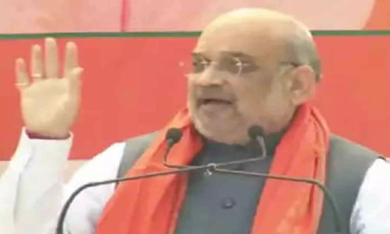 UP Election 2022: Amit Shahs challenge in Malhani, said- pressing the lotus button on March 7 will be in mafia jail on March 11