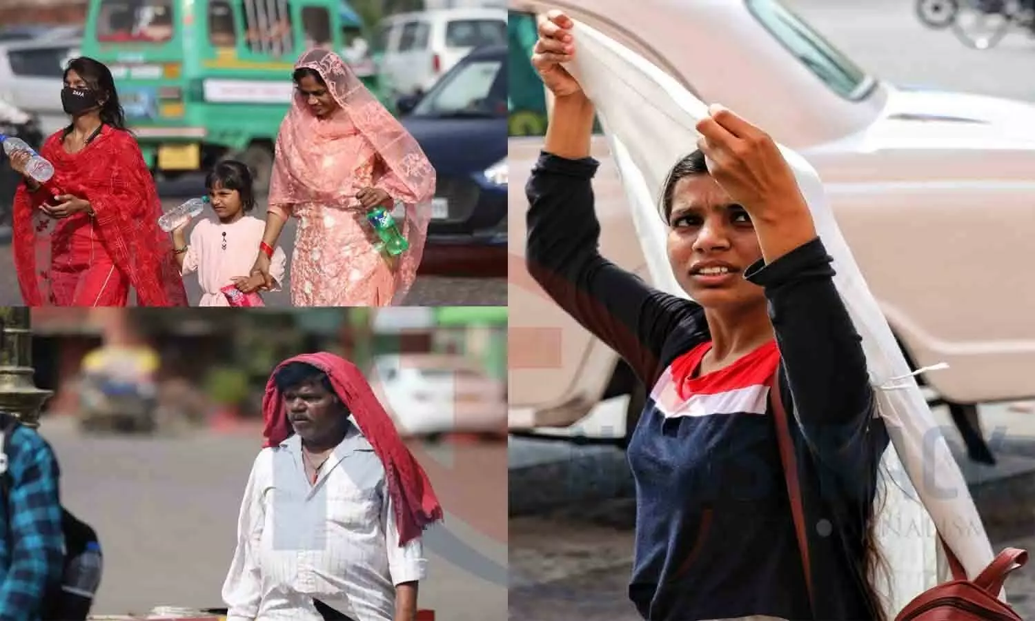 Capitals mercury rises: Lucknow was troubled by scorching sun, water and ice cream gave relief