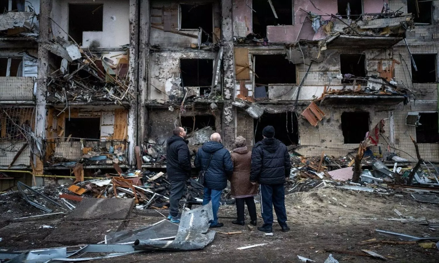 devastation in Ukraine