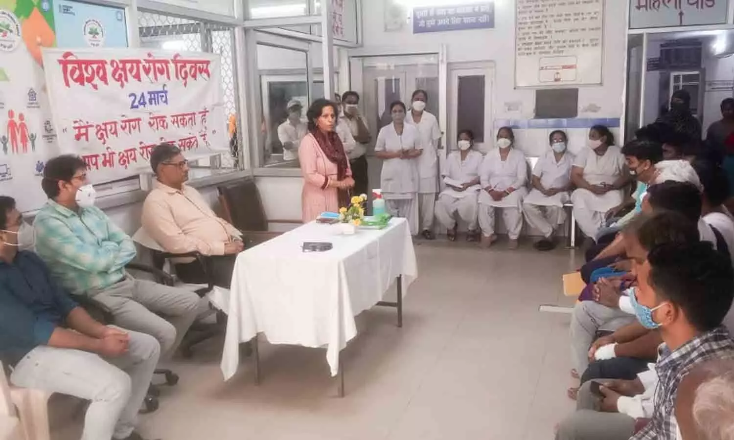 World TB Day: DRM Monica Agnihotri organized a health seminar, TB is caused by lung infection in 80 percent of cases