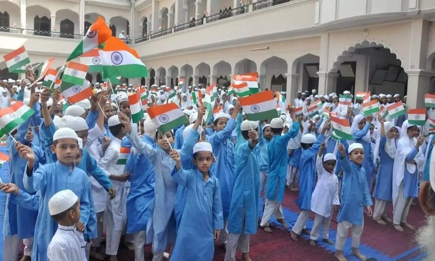 national anthem in madrasa