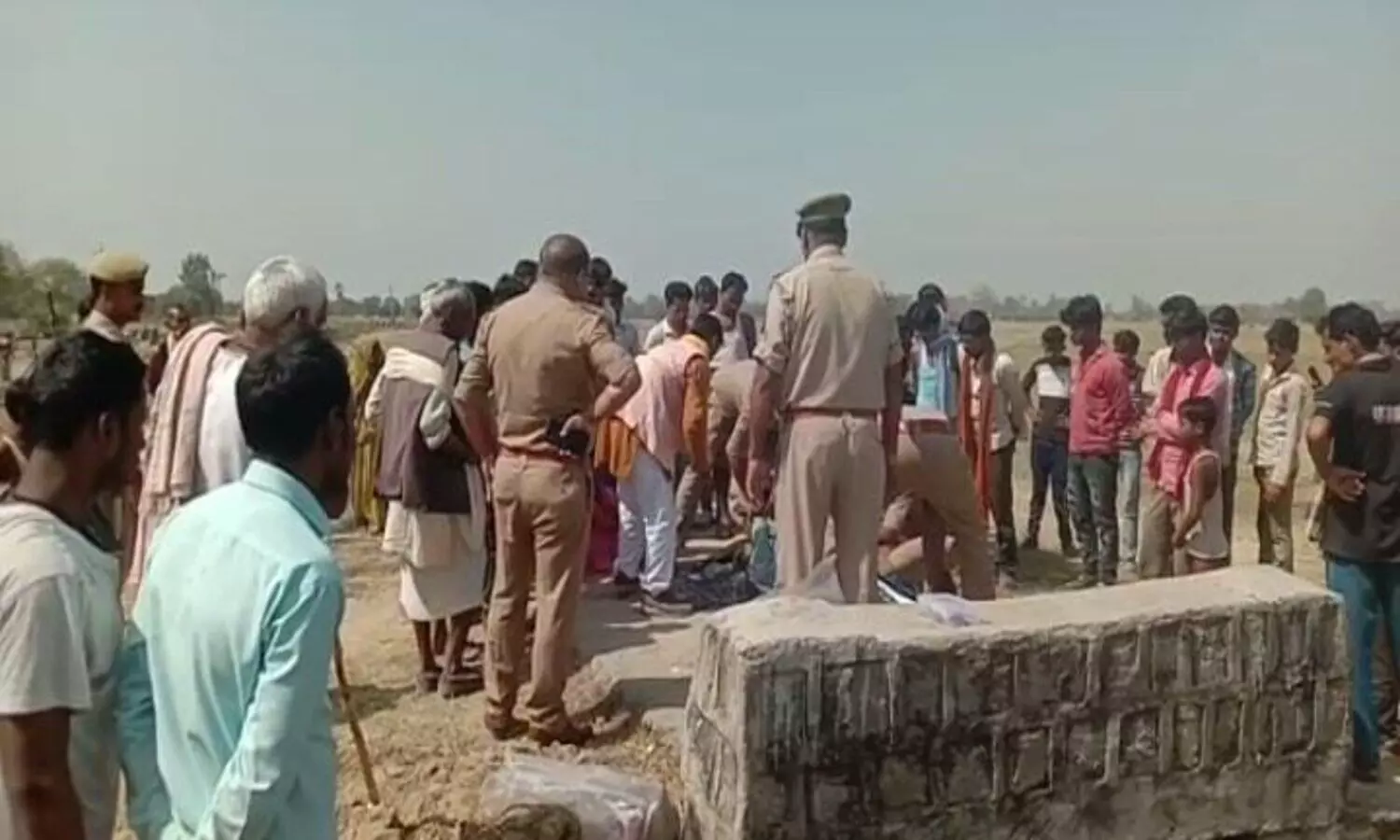 Dead body of young man