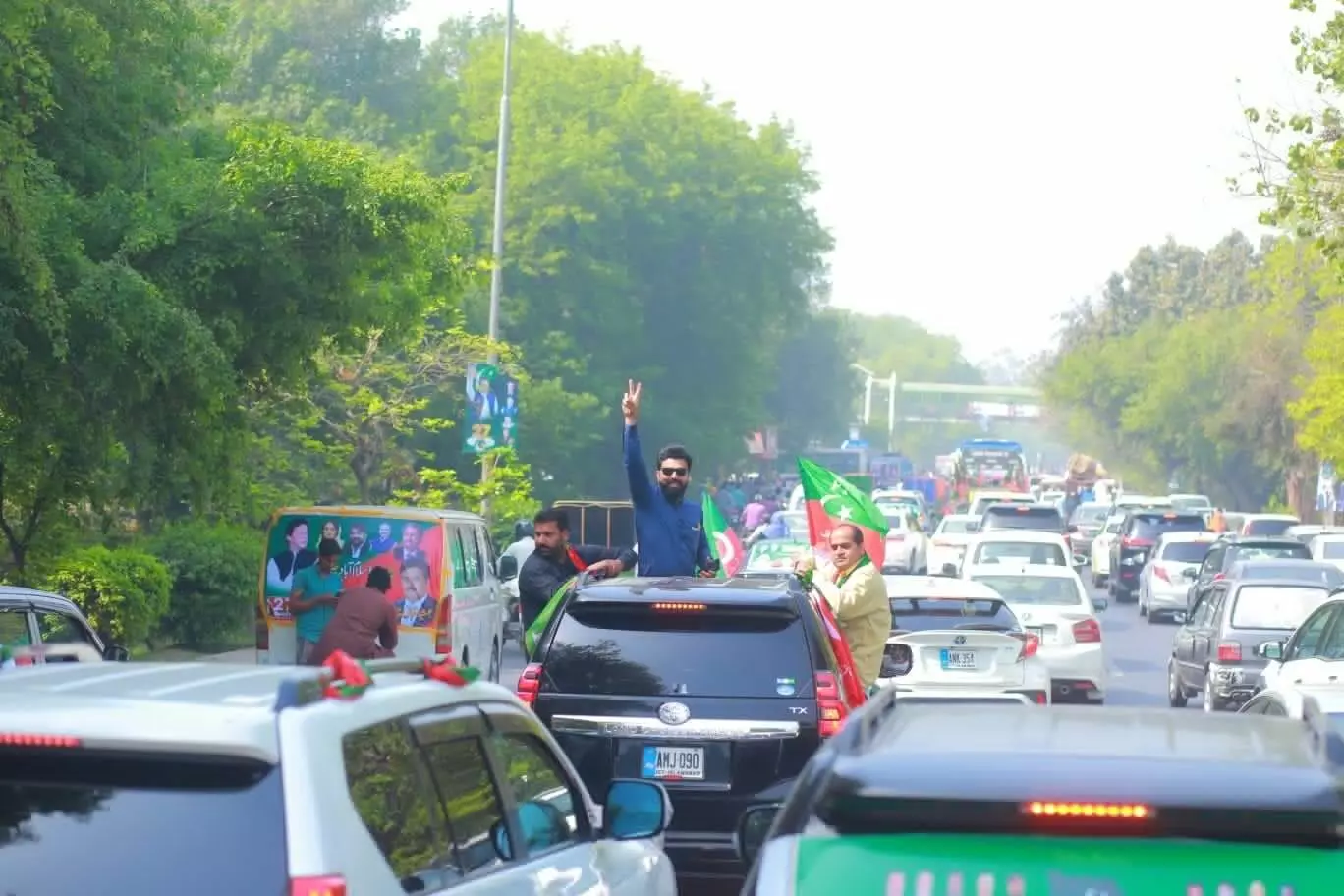 Imran Khan mega rally in Islamabad