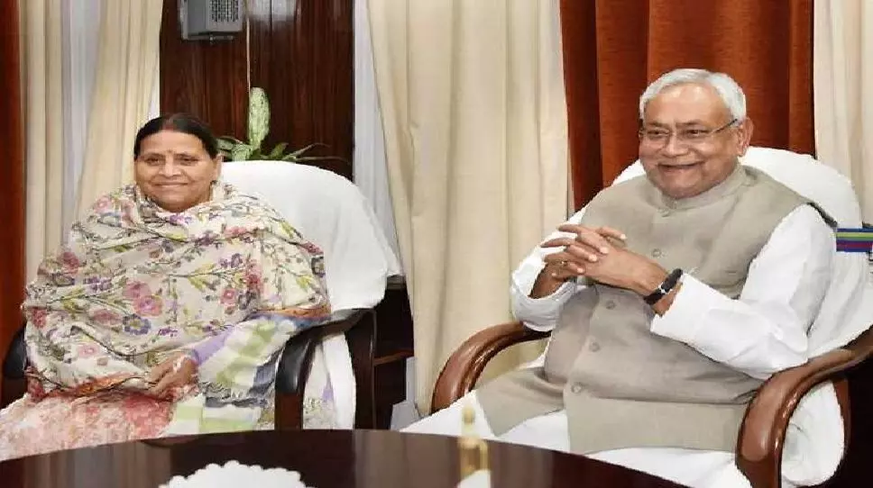 Rabri Devi statement on Nitish Kumar on making Yogi Adityanath the CM of Bihar