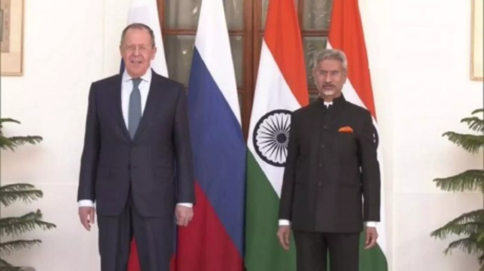 Russia and Indian Foreign Ministers