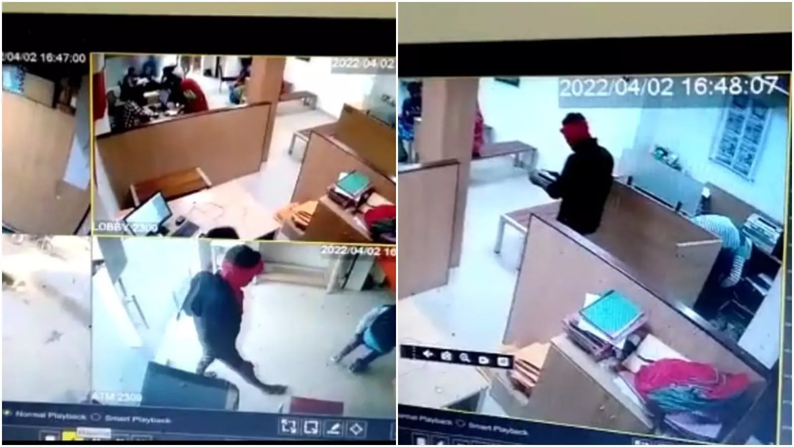 Bank Robbery in Bulandshahr