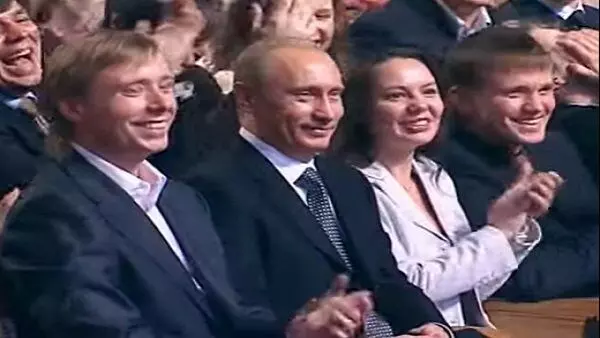 Vladimir Putin was enjoying the comedy show of President Zelensky