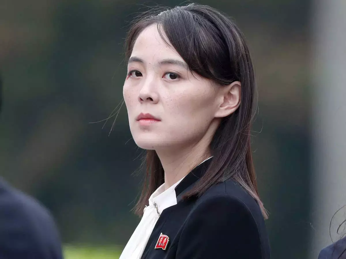 north korea leader kim jong un sister kim yo jong threatens south korea nuclear arms latest news