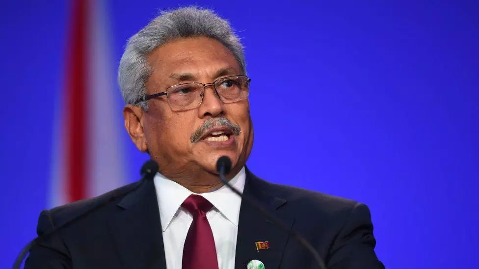 Sri Lankan President Gotabaya Rajapaksa