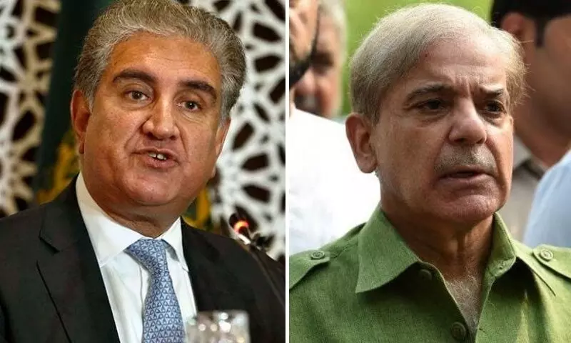 Pakistan Political Crisis Shahbaz Sharif and Shah Mehmood Qureshi Nomination papers accepted for post of Pakistan PM