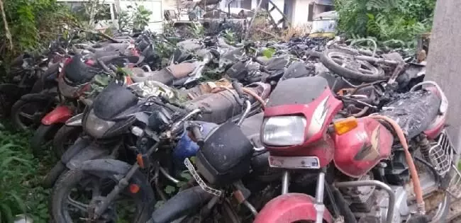 UP Government ask to run campaign to dispose of vehicles lying in police station