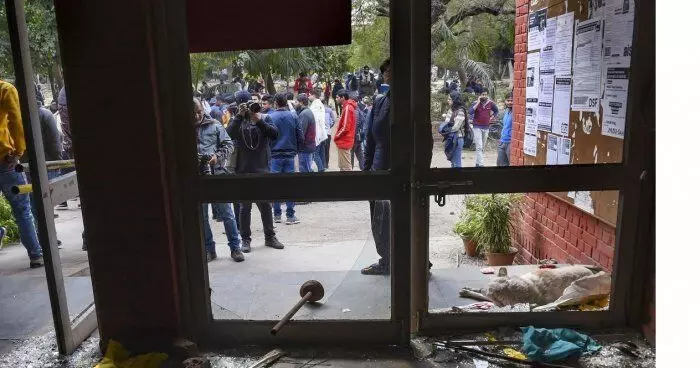 now central government in action mode on jnu violence education ministry seeks report from university