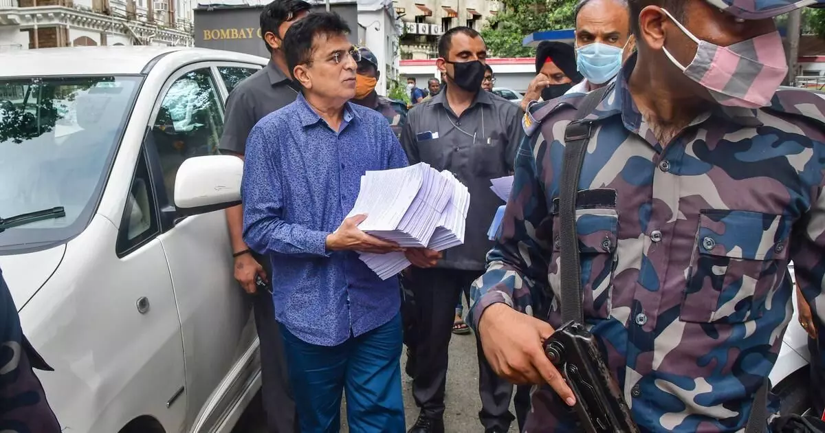 kirit somaiya and his son in trouble court rejected anticipatory bail petition ins vikrant case