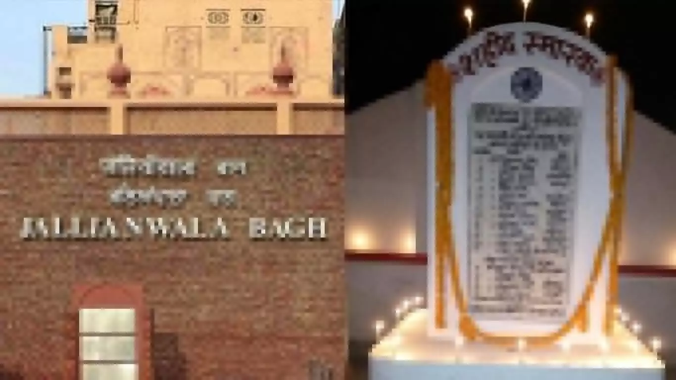 Jallianwala Bagh Massacre and Munger Massacre