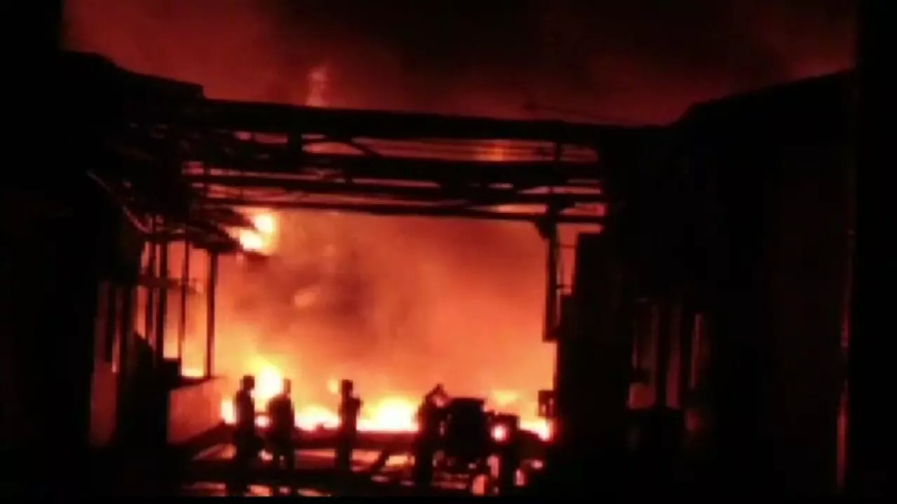 andhra pradesh 6 people dead and 12 injured in a fire accident chemical factory in eluru