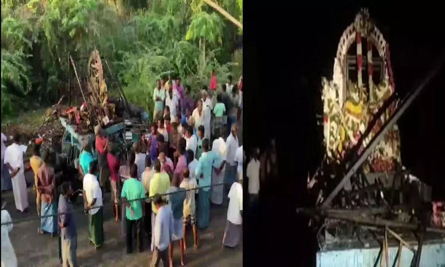 Tamil Nadu Current accident in temple