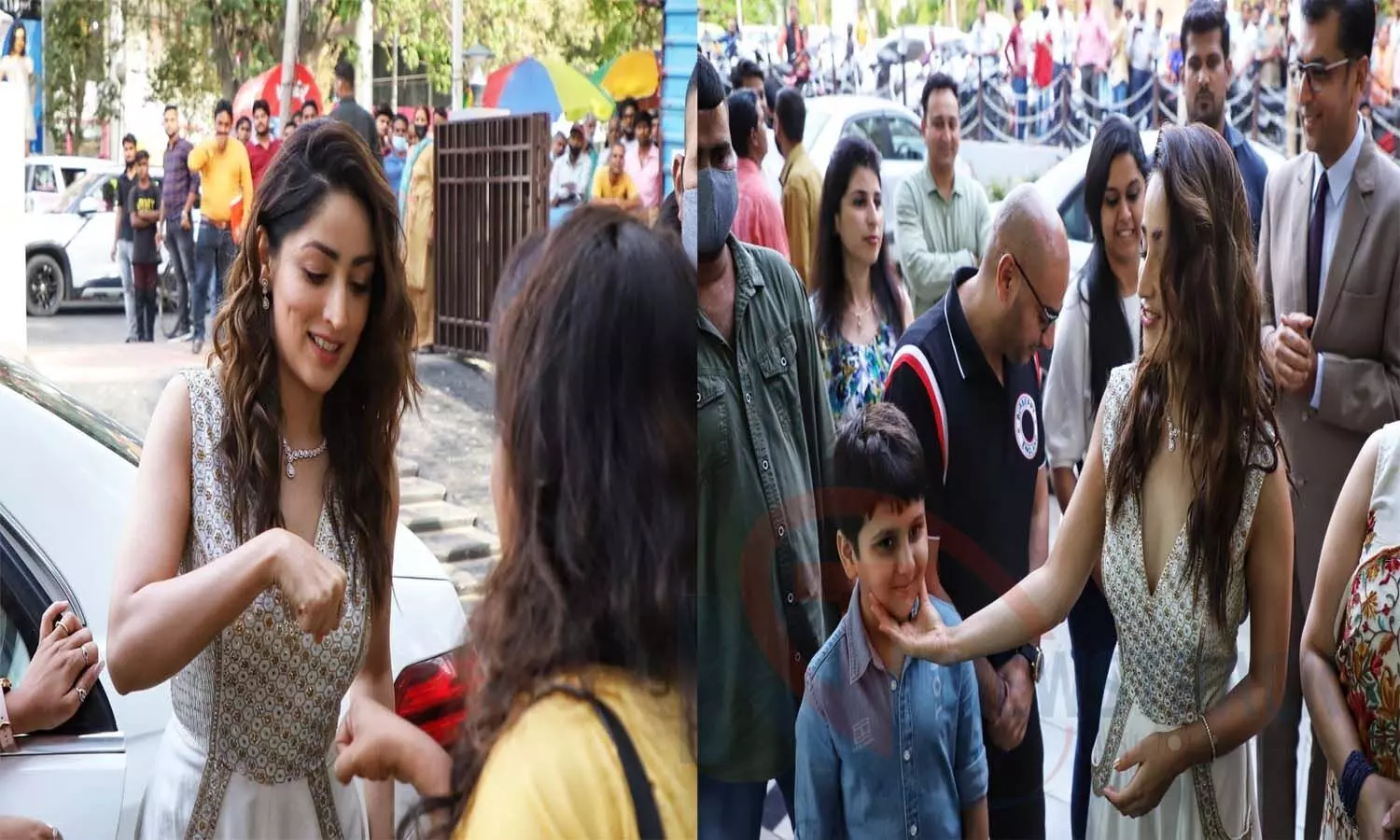 Actress Yami Gautam, who reached Lucknow, launched De Beers Forevermark boutique, also gave the message of cleanliness