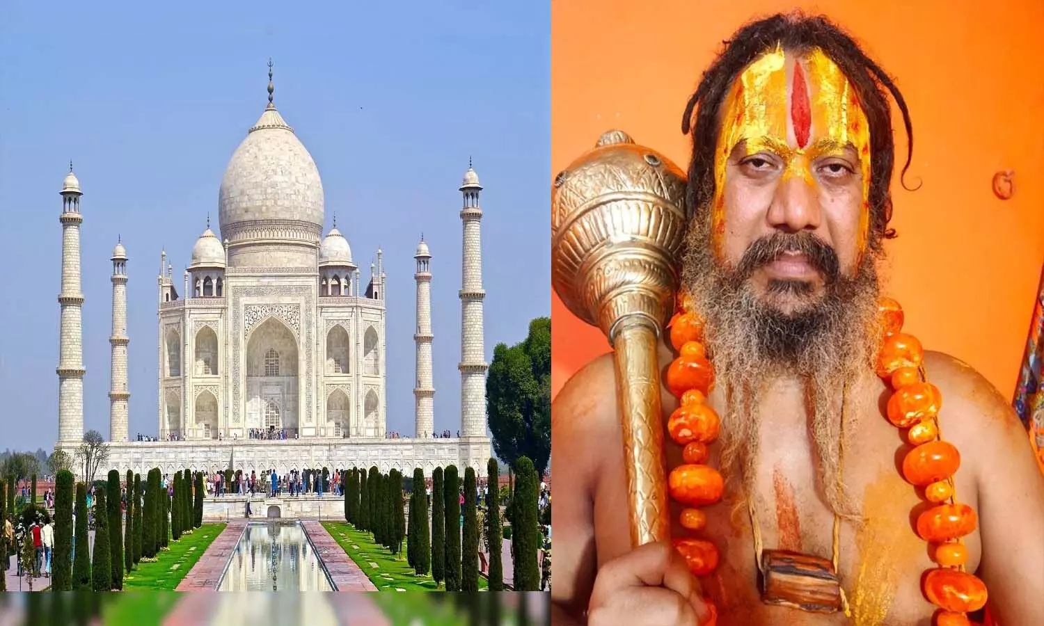 Tajmahal-Tejomahalaya controversy: Acharya Paramhans will reach with disciples on May 5, warns of fast unto death if stopped