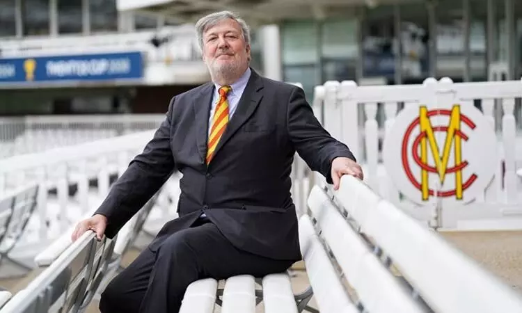 Stephen Fry became MCC new  President