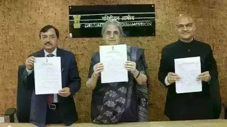 Delimitation Commission present final report of Assembly and Parliamentary Constituencies in J&K