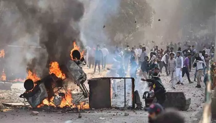 Delhi riots 2022