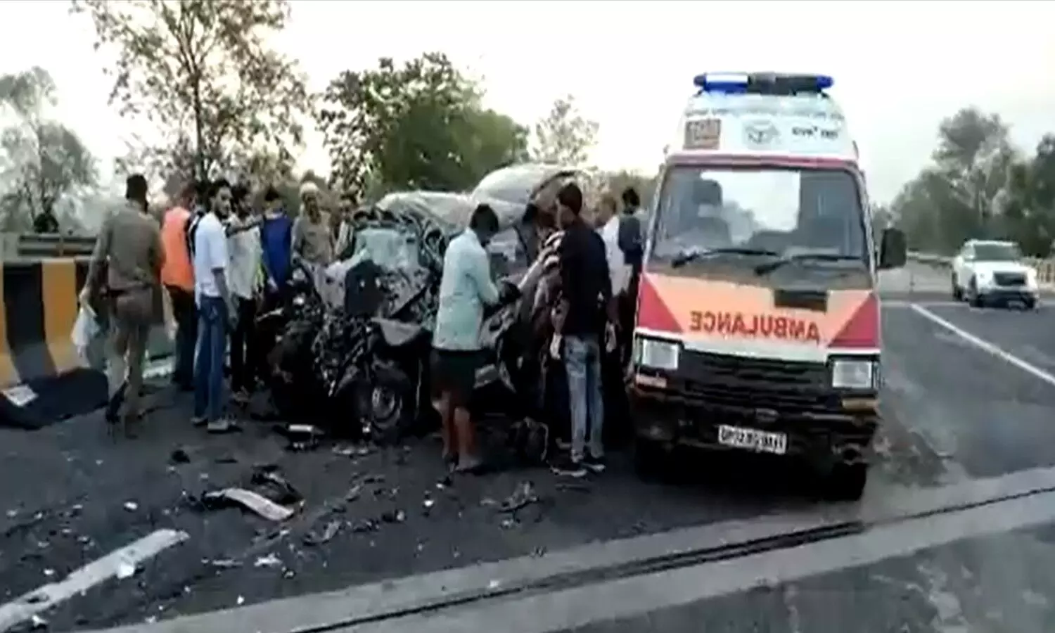 Mathura-Yamuna Expressway Accident