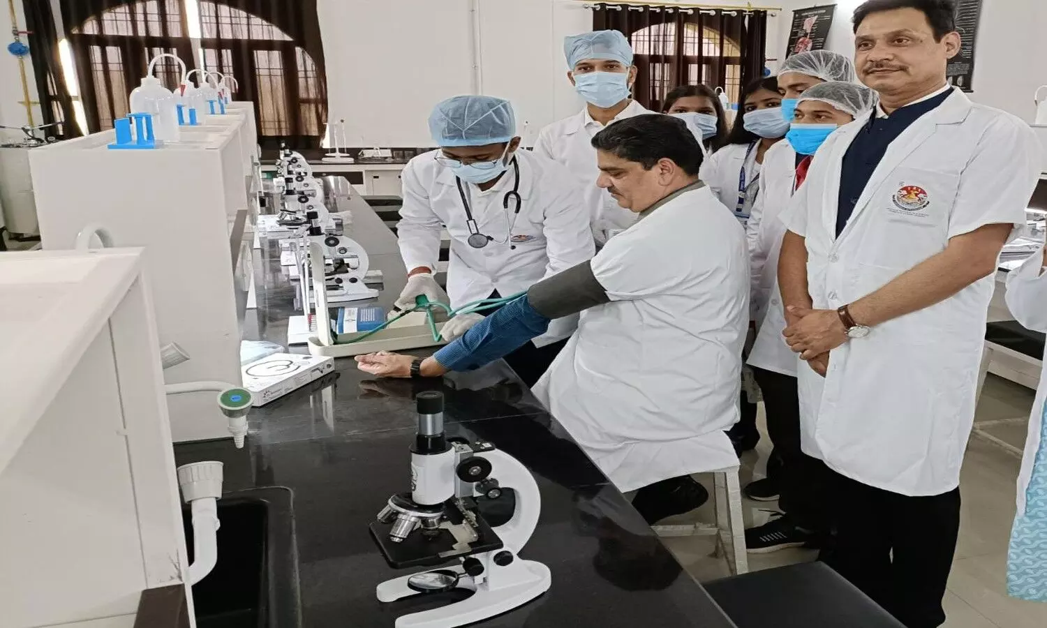 Lucknow University new laboratories