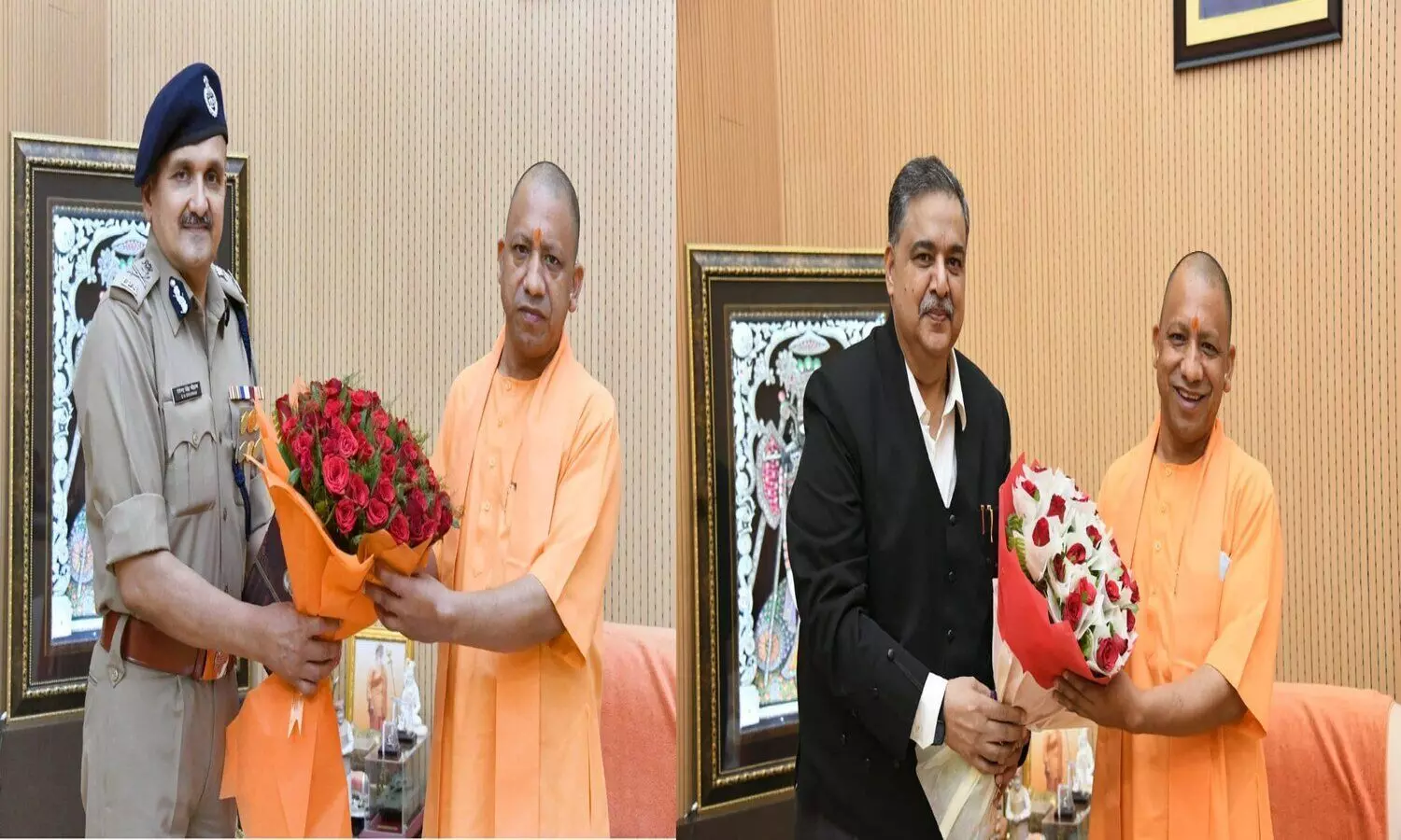 Cm yogi-up dgp devendra singh chauhan- Advocate General Ajay Mishra