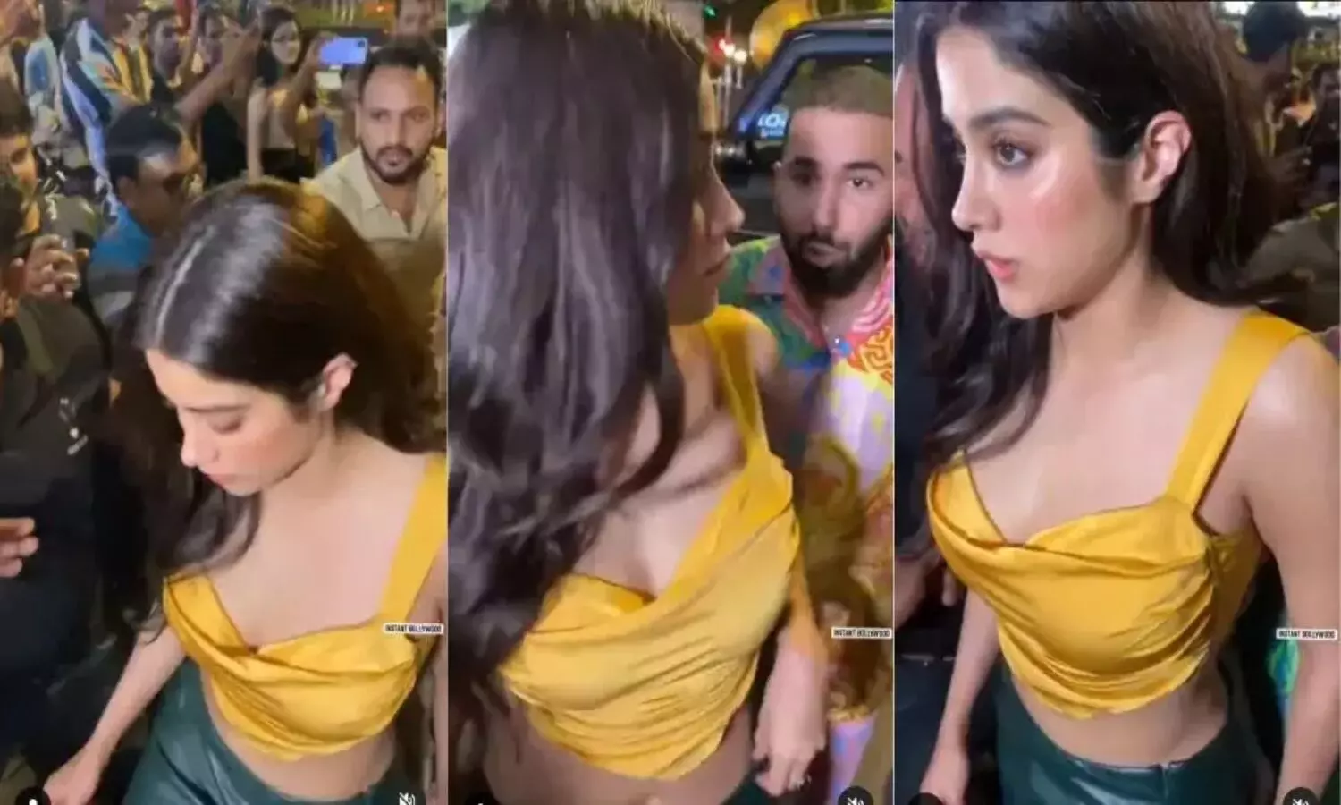 Janhvi Kapoor with Boyfriend Late Night Video Viral