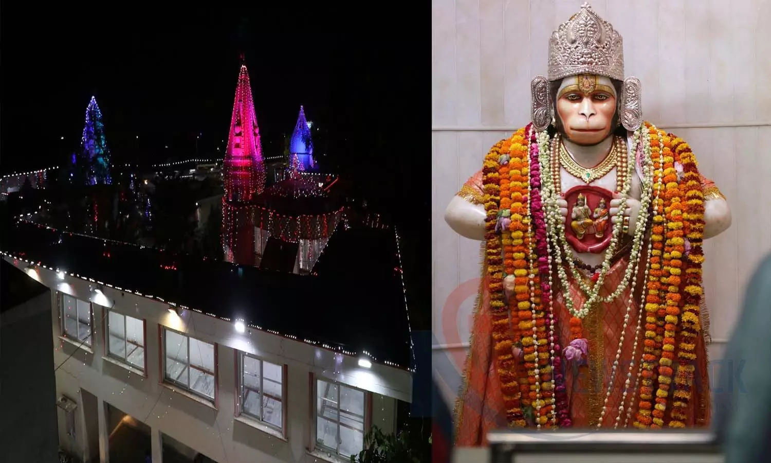 Lucknow Bada Mangal: Preparations complete, Hanuman Setu temple decorated with colorful fringes